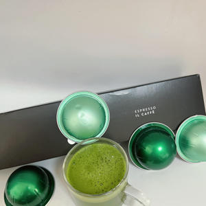 Cápsulas de Matcha Vegetarianas Concentradas de Grado Alimenticio de 40 ml, Cápsulas <span class=keywords><strong>Nespresso</strong></span> <span class=keywords><strong>Vertuo</strong></span>, Aptas para Uso en el Hogar y la Oficina - Product Image 4