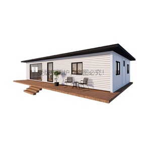 Casa Contenedor Expandible de Acero de 40 pies, Venta al por Mayor de Fábrica, Diseño Personalizado, Villa Prefabricada en Contenedor - Product Image 1