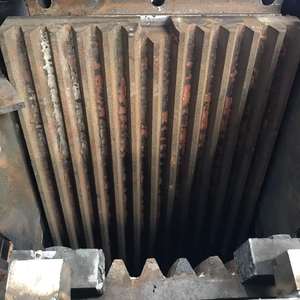 Высокомарганцевая сталь: бронепластина щеки дробилки, боковая бронепластина, подвижная зубчатая пластина, кованая, для деталей горнодобывающих машин - Product Image 4