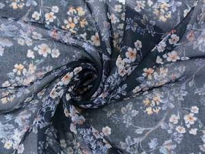 Tissu Ratti en Polyester à Imprimé Floral Numérique Personnalisé pour Voile Suisse et Japonais, Utilisation Extérieure par Filles, Femmes Soudanaises (Toub), Somaliennes (Dira) - Product Image 2