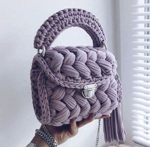 Fettuccia <span class=keywords><strong>per</strong></span> Lavorare a Maglia o <span class=keywords><strong>Uncinetto</strong></span> Filato Grosso <span class=keywords><strong>per</strong></span> Culla Neonati e Design Unici - Product Image 6