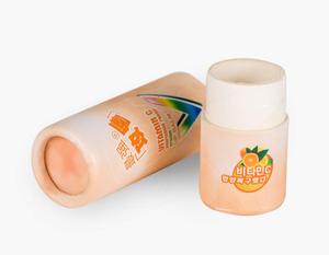 Customized food grade eco deodorant waterproof packaging kraft lip balm tubes - Product Image 1