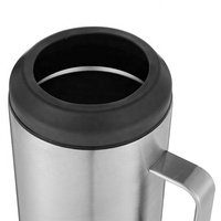 Porte-bouteille de bière en acier inoxydable 18/8 de grande capacité 40 oz, isolé sous vide, à double paroi, anti-corrosion, pour la randonnée/le camping