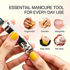 Nuevas Herramientas de Manicura y Pedicura, Cortauñas Curvo en Forma de Luna, Anti-Salpicaduras, para Bebés - Product Image 5