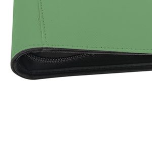 Modernqiu, venta al por mayor, 12 bolsillos, Toploader, carpeta de tarjetas a prueba de agua, álbum de fotos de cuero personalizado para colección de tarjetas de juego - Product Image 4