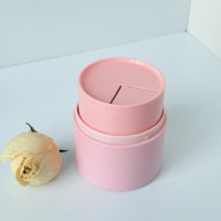 Pot à crème en plastique PP de 50g, élégant, rotatif, vide, écologique, recyclable, pour démaquillant, crème pour le visage, cosmétiques, avec logo personnalisé