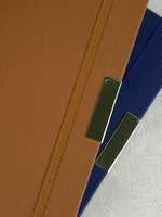 Journal en cuir de luxe avec fermoir en métal pour la lecture de notes Revue de projet Business Professional-Grade