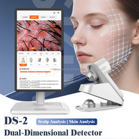 Dispositivo de Belleza 2026 con Diseño de Doble Sonda + Imagen de Triple Espectro, Cámara de 8MP para Análisis de Pigmentación de la Piel, Envejecimiento y Pérdida de Cabello