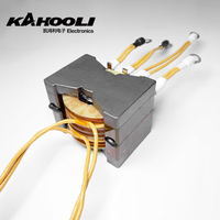 Transformateur planaire de puissance PQ6560 PQ6565 10KW pour l'industrie EV Transformateur à fil plat d'alimentation CC à CC