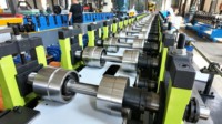 Machine de formage à rouleaux de haute précision à commande PLC pour boîtiers électriques à changement de taille automatique pour armoires industrielles