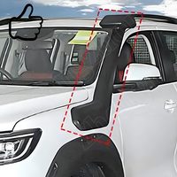 Accessoires de voiture : Snorkel de capot moteur avant pour Changan Hunter F70 2019-2025