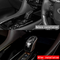 Pour Toyota ALPHARD VELLFIRE série 40 pommeau de levier de vitesse à conduite à droite couleur lumière ABS décoration intérieure pommeau de vitesse de voiture