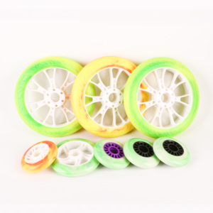 Logotipo personalizado 93A Skateboard All Terrain Wheels Skateboard Wheel <span class=keywords><strong>100mm</strong></span> - Product Image 4