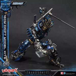 Yolopark <span class=keywords><strong>Transformers</strong></span> Drift AMK PRO, Figura de Acción Coleccionable Oficial de Metal Fundido a Presión de 16 cm, Edición Age of Extinction, Pre-Ensamblada - Product Image 3