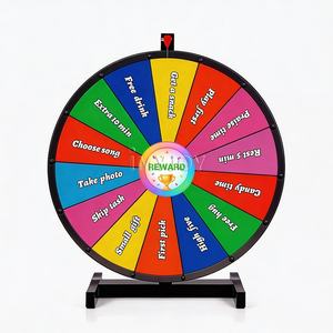 Roue <span class=keywords><strong>de</strong></span> la Fortune Interactive <span class=keywords><strong>de</strong></span> 24 Pouces pour Tirage au Sort, <span class=keywords><strong>Bingo</strong></span>, Loterie, Récompenses et Prix – <span class=keywords><strong>Jeu</strong></span> Personnalisable - Product Image 6