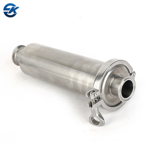 Bộ Lọc Chất Lỏng Bia Bộ Lọc Kẹp Ống Thẳng 304 Bằng Thép Không Gỉ Bộ Lọc Hộp Mực Có Kẹp - Product Image 2