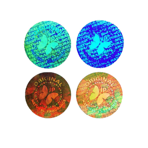 Autocollant adhésif holographique 3D en forme <span class=keywords><strong>de</strong></span> terre personnalisée avec effet dynamique et anti-contrefaçon <span class=keywords><strong>de</strong></span> matériau PET - Product Image 1