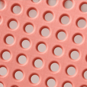 Chaise de salle à manger en plastique moulé perforé <span class=keywords><strong>TomSawyer</strong></span>, design à grille de points, finition mate ergonomique, pour la maison, les restaurants, vente en gros - Product Image 5