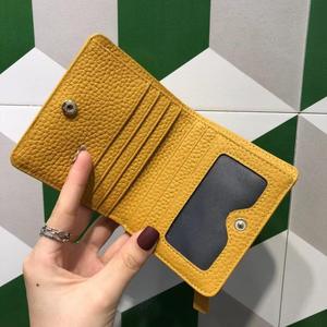 Portefeuilles courts pour femmes AndoBag en cuir de vache véritable, porte-cartes tendance - Product Image 3