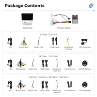 MEKEDE 8+128G 7865 X40 Série X Lecteur DVD de voiture Car-play Autoradio Car-play Radio de voiture Android pour Toyota Alphard 2002-2008