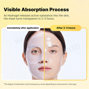 Cura della pelle lumaca maschera viso idratazione Anti-invecchiamento per la pelle a tendenza Acne - Product Image 3