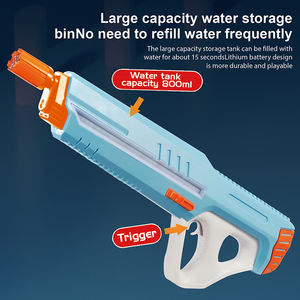 Songkran ปืนฉีดน้ำสำหรับผู้ใหญ่สำหรับเด็กปืนฉีดน้ำพร้อมไฟดูดน้ำและไฟกระพริบความจุ800มล. สำหรับเทศกาล - Product Image 6