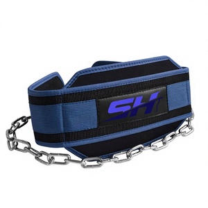 Premium Neoprene Dipping <b>Belt</b> for Men and Women High Performance Weighted <b>Belt</b> Durable <b>Chain</b> Intense CrossFit Use Low Price - Product Image 1
