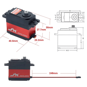 NEW JXPDI-6215MG 15KG High Precision Large Torque Coreless Motor Metal Gear 2BB Bearing Digital Standard Servo <b>RC</b> <b>Drone</b> Car - Product Image 5