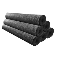 Toile d'ombrage multicolore en HDPE pour abri de stationnement extérieur