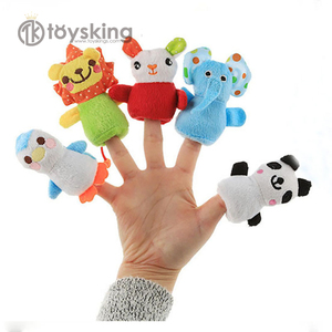 Игрушечные плюшевые животные на палец - Product Image 2