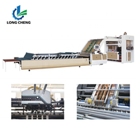 Machine à laminer automatique à grande vitesse pour feuilles de carton ondulé, à 3 et 5 plis, entraînée par un moteur électrique servo