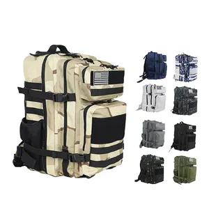 Camouflage luggage Duffle Sports Gym Fishing Tote Tool Travel 45L Bags Tactical Outdoor Camping Backpack