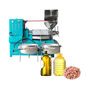 Küçük iş için pişirme yağ baskı makinesi kombine ayçiçeği yağ baskı makinesi satışa vida susam palmiye yağı presler