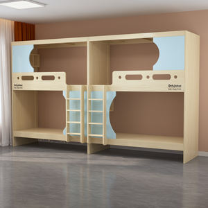 Двухъярусная кровать для взрослых, двухъярусная кровать для взрослых в общежитии или школе - Product Image 3