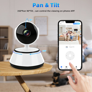 กล้องวงจรปิดไร้สาย OEM Full HD V380 Pro WiFi CCTV IP PTZ พร้อมระบบมองเห็นในเวลากลางคืน สำหรับบ้าน สำนักงาน ร้านค้า ระบบรักษาความปลอดภัยภายในอาคาร - Product Image 2