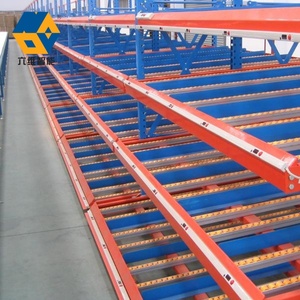 Sistema di ripiano a rulli NOVA cremagliere a gravità in acciaio magazzino ruote di stoccaggio scaffalatura flusso di cartone cremagliera - Product Image 2