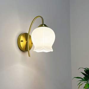 โคมไฟ LED ติดผนังทางเดินห้องนอนข้างเตียงโคมไฟติดผนังตกแต่งบ้านดีไซน์ในร่ม - Product Image 2