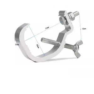 Prix de gros <span class=keywords><strong>Crochet</strong></span> de fixation laser Led Par faisceau lumineux Tête mobile Pince de lumière de scène Crochets de <span class=keywords><strong>suspension</strong></span> en alliage d'aluminium - Product Image 2
