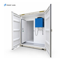 Conteneur chambre froide, conteneur de stockage frigorifique, chambre froide modulaire pour boucher, poissonnier, détaillant d'épicerie, taille personnalisée