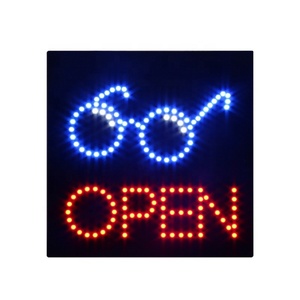 40X40 ซม. สูงอะคริลิค LED เปิดป้ายอิเล็กทรอนิกส์ข้อความสําหรับ Optical ร้าน - Product Image 1
