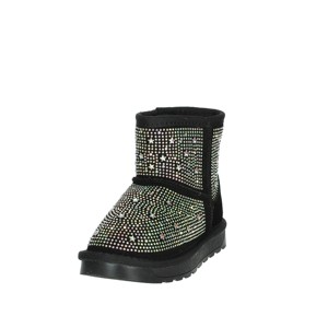 Stivaletti neri bassi da donna HX003 traspiranti stile Chelsea con soletta crescente in gomma e PU per le stagioni autunnali e invernali - Product Image 6