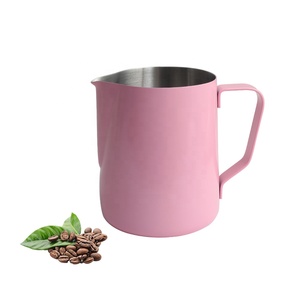 Versement Précis pour un Latte Art Parfait, Pichet à Mousse de Lait en Acier Inoxydable 350ml/600ml - Product Image 1