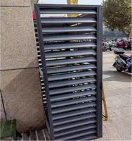 Tube carré en alliage d'aluminium, garde-corps décoratif, couvercle de protection pour unité extérieure de climatiseur en alliage d'aluminium