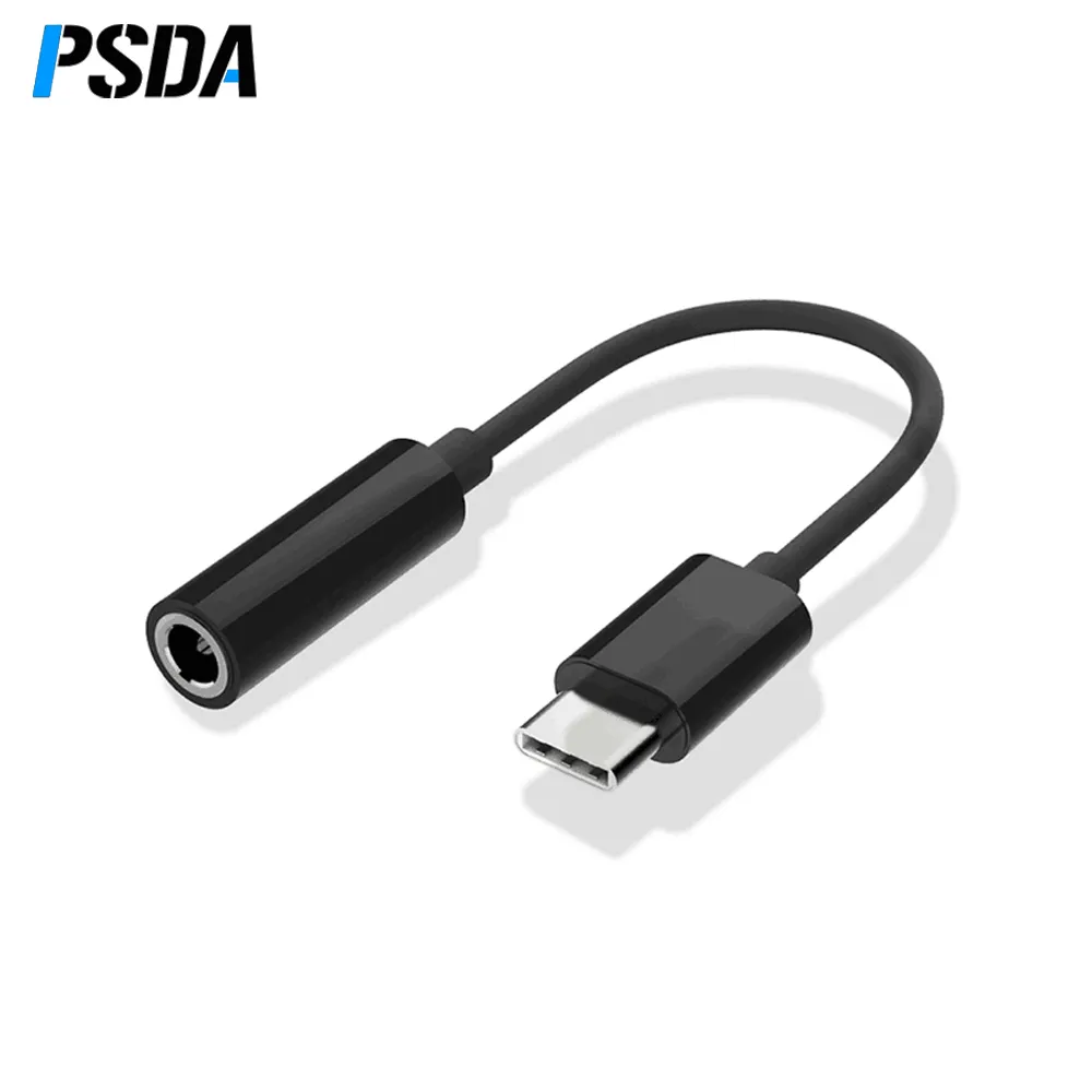 usb c to 3.5mm audio adapter usb-c aux jack Earphone Jack AUX Type-C male to 3.5mm female Convertor Cabel for LeTV Huawei