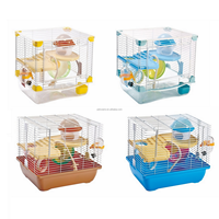 Kandang Hamster Roborowski 27 X 21 X 27 cm Tempat Minum Kecil Mangkuk Pakan