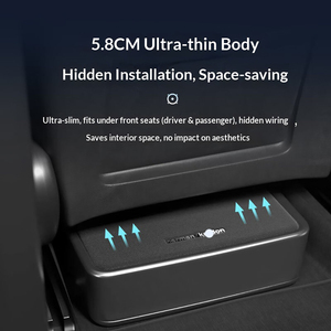 Haman FEEL 700 Dual Coil 125W <span class=keywords><strong>Caisson</strong></span> <span class=keywords><strong>de</strong></span> basses actif pour système audio <span class=keywords><strong>de</strong></span> <span class=keywords><strong>voiture</strong></span>, haut-parleur compact pour siège, pour OLIVER - Product Image 2