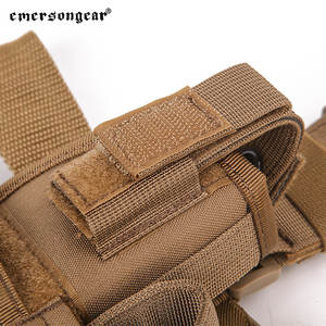 Emersongear ซองหนังใส่ปืนพกสำหรับ500D, ซองหนังหุ้มขาไนลอนต้นขา Funda Funda <span class=keywords><strong>Tactical</strong></span> ปกปิดปืน - Product Image 6