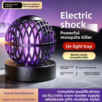 Lampe anti-moustiques électrique transfrontalière, tue-insectes, certifiée IP33, sans danger pour les enfants, veilleuse portable, pour la maison et l'extérieur, rechargeable par USB