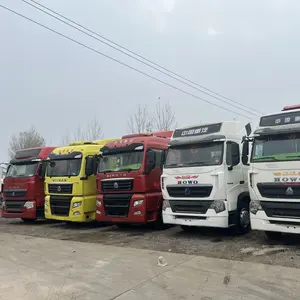 Chine Tracteur Sinotruck Howo GNC 6x4 Euro 4 Euro5 d'occasion tête de camion tracteur