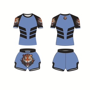 Ropa de Entrenamiento de <span class=keywords><strong>Artes</strong></span> <span class=keywords><strong>Marciales</strong></span>, Boxeo, Lucha, <span class=keywords><strong>Sanda</strong></span>, Logotipo Personalizado en la Parte Delantera, Secado Rápido, Transpirable, Poliéster - Product Image 2
